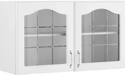 wiho Küchen Glashängeschrank »Linz« 100 cm breit, mit 2 Glastüren