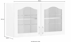 wiho Küchen Glashängeschrank »Linz« 100 cm breit, mit 2 Glastüren