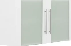 wiho Küchen Glashängeschrank »Unna« Front mit Glaseinsatz