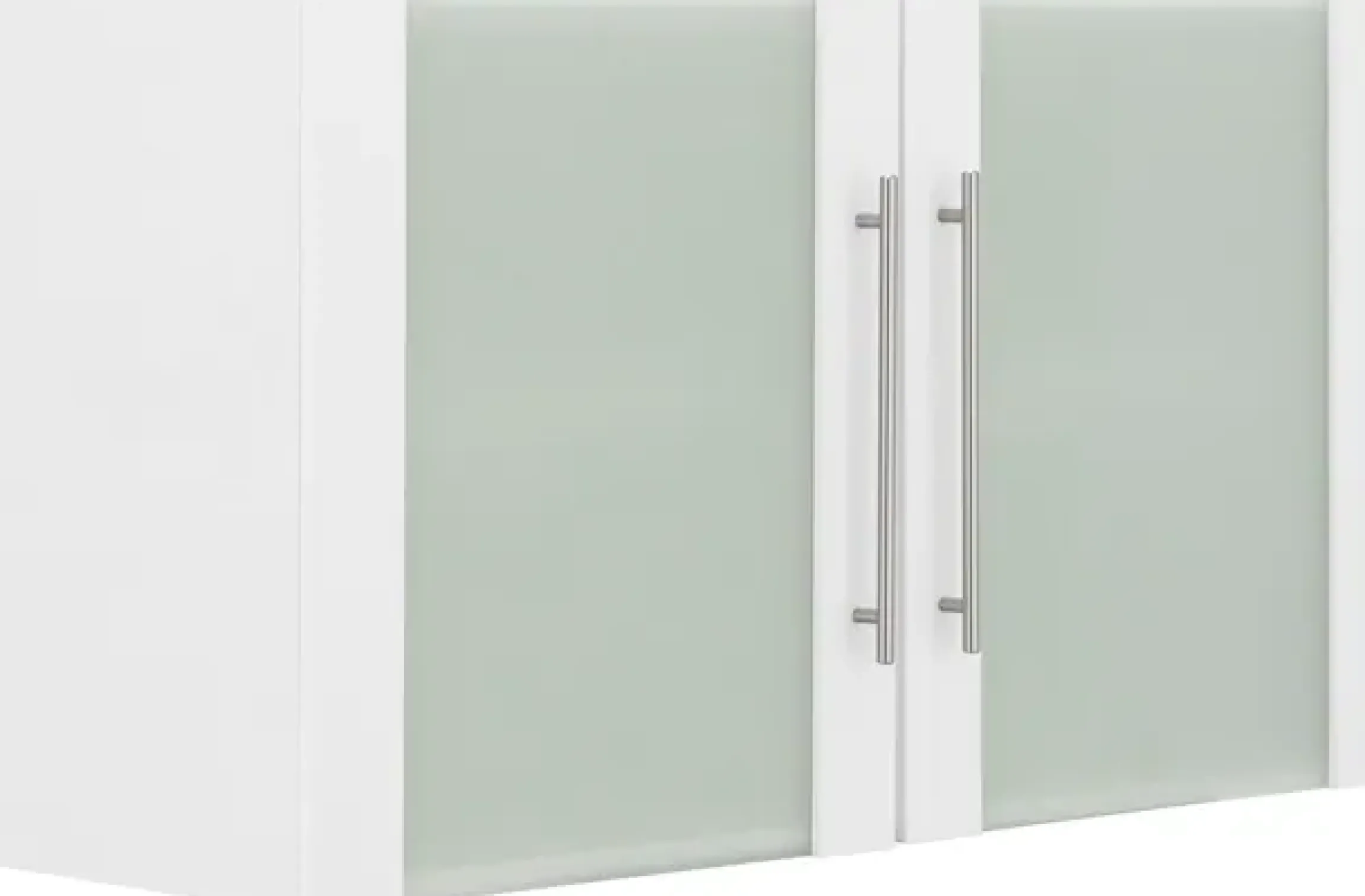 wiho Küchen Glashängeschrank »Unna« Front mit Glaseinsatz