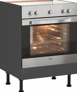 wiho Küchen Herdumbauschrank »Simi« 60 cm breit, mit verstellbaren Füßen, ohne Arbeitsplatte