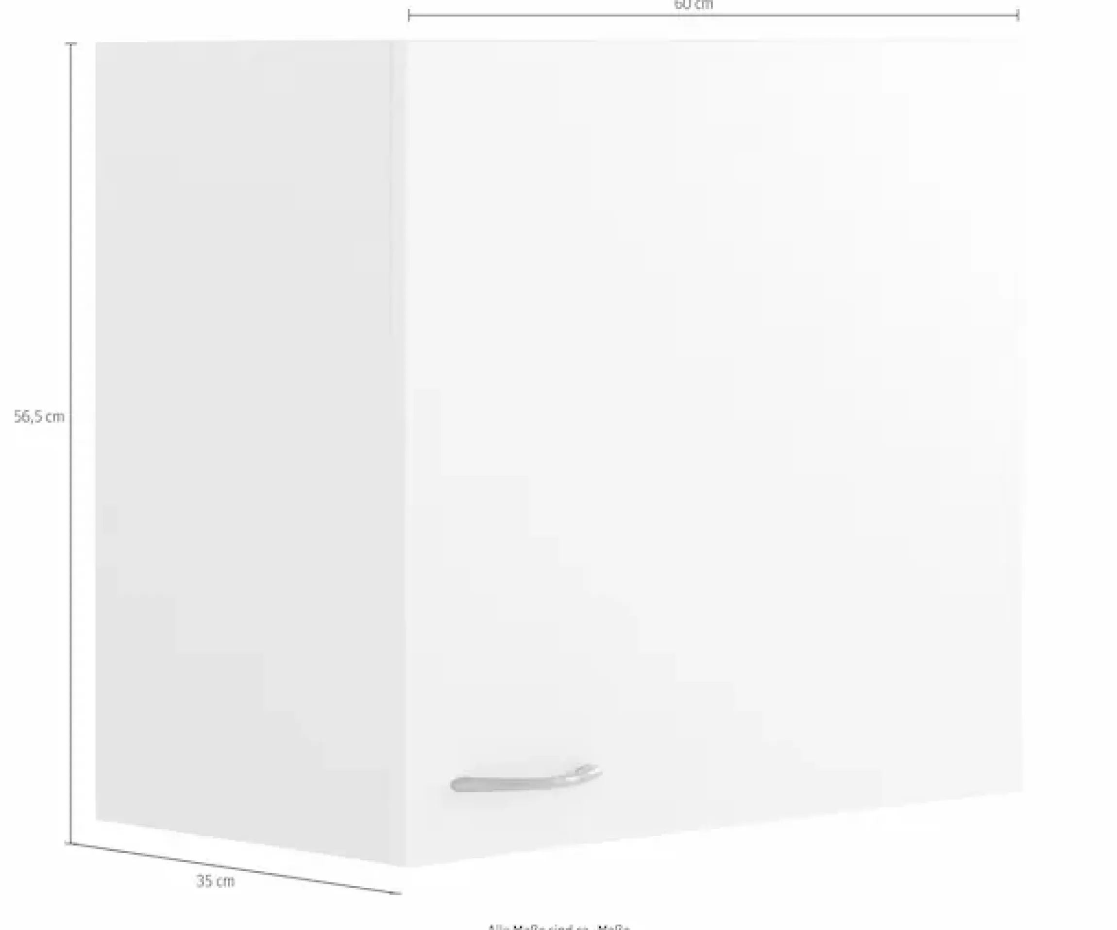 wiho Küchen Hängeschrank »Kiel« 60 cm breit