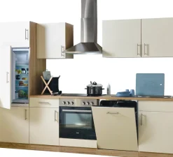 wiho Küchen Küche »Kiel« mit E-Geräten, inkl. Geschirrspüler, Breite 280 cm