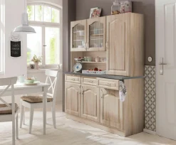 wiho Küchen Küchenbuffet »Linz« 150 cm breit, in Landhaus-Optik