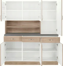 wiho Küchen Küchenbuffet »Linz« 150 cm breit, in Landhaus-Optik