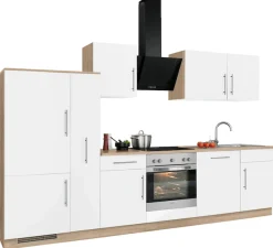 wiho Küchen Küchenzeile »Cali« ohne E-Geräte, Breite 310 cm