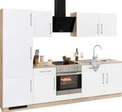 wiho Küchen Küchenzeile »Cali« ohne E-Geräte, Breite 280 cm
