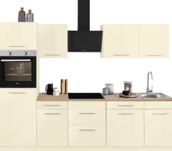 wiho Küchen Küchenzeile »Ela« Breite 280 cm, Soft-Close-Funktion, höhenverstellbare Füße