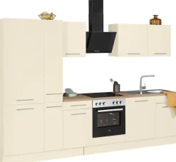 wiho Küchen Küchenzeile »Ela« Breite 310 cm, Soft-Close-Funktion, höhenverstellbare Füße