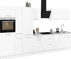 wiho Küchen Küchenzeile »Ela« Breite 360 cm, Soft-Close-Funktion, höhenverstellbare Füße