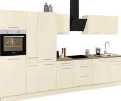 wiho Küchen Küchenzeile »Ela« Breite 360 cm, Soft-Close-Funktion, höhenverstellbare Füße