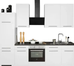 wiho Küchen Küchenzeile »Unna« mit E-Geräten, Breite 280 cm