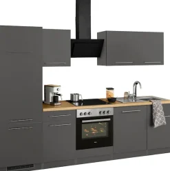 wiho Küchen Küchenzeile »Unna« mit E-Geräten, Breite 280 cm