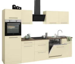 wiho Küchen Küchenzeile »Unna« mit E-Geräten, Breite 280 cm