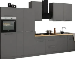 wiho Küchen Küchenzeile »Unna« mit E-Geräten, Breite 360 cm