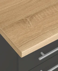 wiho Küchen Küchenzeile »Unna« mit E-Geräten, Breite 360 cm