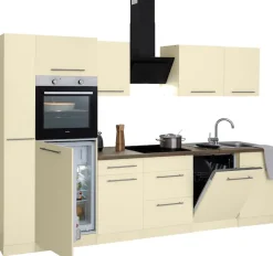 wiho Küchen Küchenzeile »Unna« mit E-Geräten, Breite 310 cm