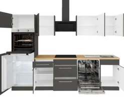 wiho Küchen Küchenzeile »Unna« ohne E-Geräte, Breite 280 cm
