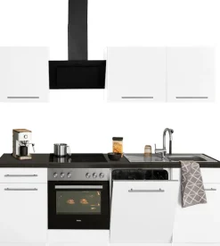 wiho Küchen Küchenzeile »Unna« ohne E-Geräte, Breite 220 cm