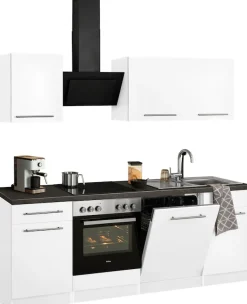 wiho Küchen Küchenzeile »Unna« ohne E-Geräte, Breite 220 cm