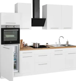wiho Küchen Küchenzeile »Unna« ohne E-Geräte, Breite 280 cm