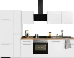 wiho Küchen Küchenzeile »Unna« ohne E-Geräte, Breite 310 cm