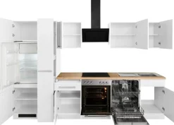 wiho Küchen Küchenzeile »Unna« ohne E-Geräte, Breite 310 cm