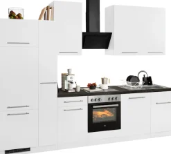 wiho Küchen Küchenzeile »Unna« ohne E-Geräte, Breite 310 cm