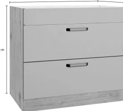 wiho Küchen Kochfeldumbauschrank »Elba« Breite 90 cm