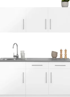 wiho Küchen Pantryküche »Cali« ohne E-Geräte, Breite 160 cm