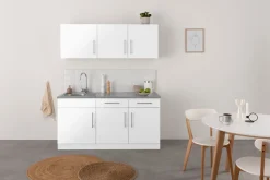 wiho Küchen Pantryküche »Cali« ohne E-Geräte, Breite 160 cm