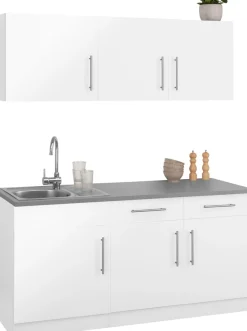 wiho Küchen Pantryküche »Cali« ohne E-Geräte, Breite 160 cm