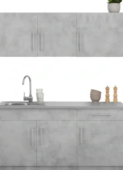 wiho Küchen Pantryküche »Cali« ohne E-Geräte, Breite 160 cm