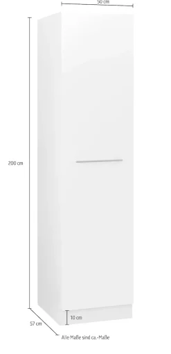 wiho Küchen Seitenschrank »Flexi2«