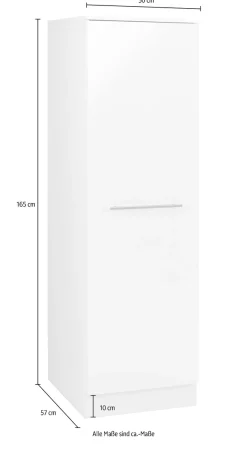 wiho Küchen Seitenschrank »Flexi2«