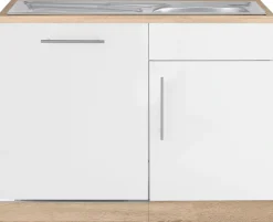wiho Küchen Spülenschrank »Cali« 110 cm breit, inkl. Tür/Sockel für Geschirrspüler