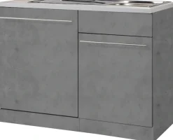 wiho Küchen Spülenschrank »Chicago« 110 cm breit, inkl. Tür/Sockel für Geschirrspüler