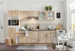 wiho Küchen Spülenschrank »Linz« 100 cm breit, in Landhaus-Optik