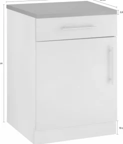 wiho Küchen Unterschrank »Cali« 60 cm breit