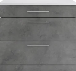 wiho Küchen Unterschrank »Cali« 90 cm breit, mit 2 großen Auszügen