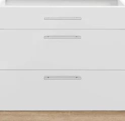 wiho Küchen Unterschrank »Cali« 90 cm breit, mit 2 großen Auszügen ohne Arbeitsplatte