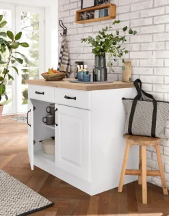 wiho Küchen Unterschrank »Erla« 100 cm breit mit Kassettenfront