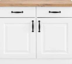 wiho Küchen Unterschrank »Erla« 100 cm breit mit Kassettenfront