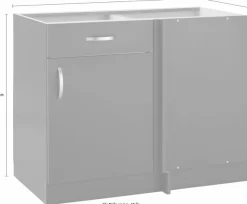wiho Küchen Unterschrank »Flexi«