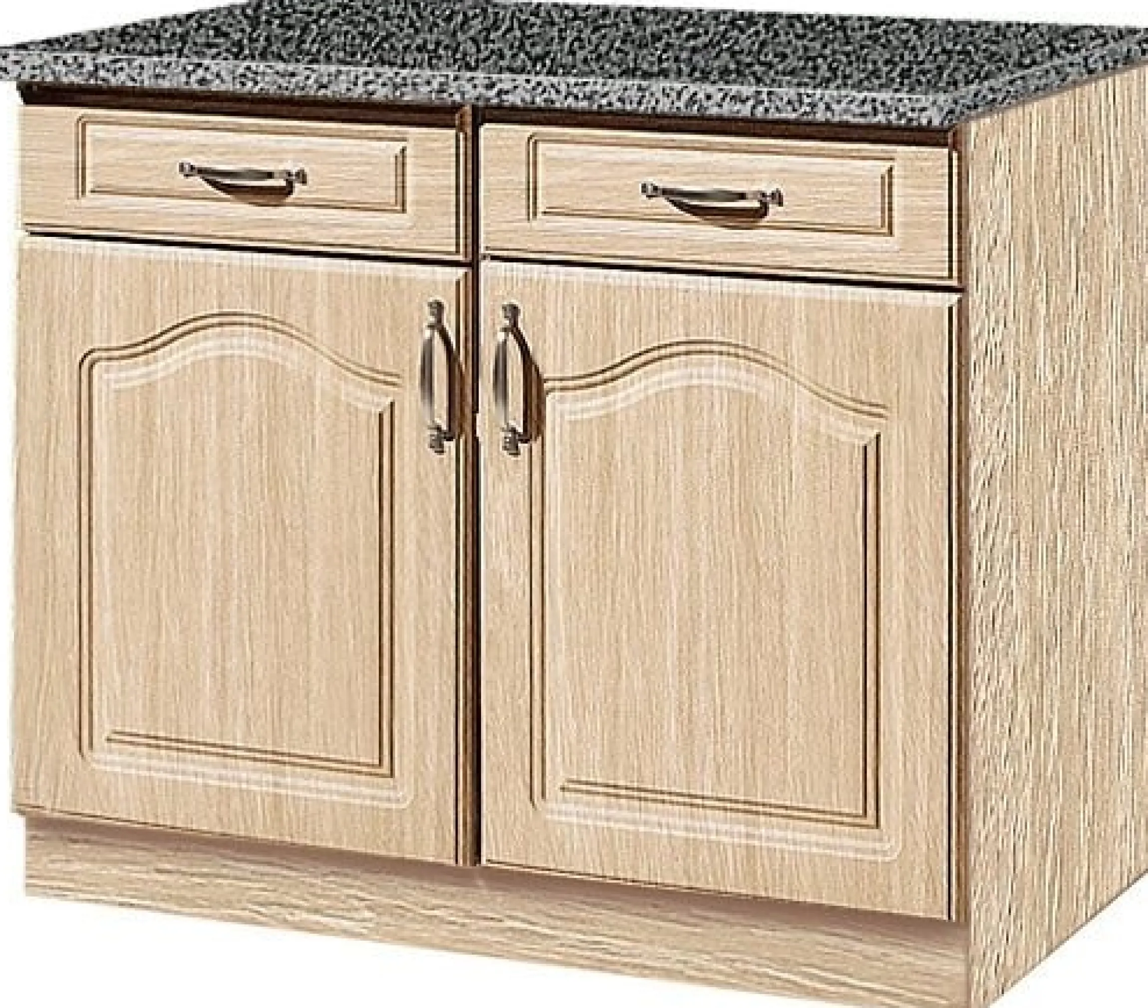 wiho Küchen Unterschrank »Linz« 100 cm breit, in Landhaus-Optik