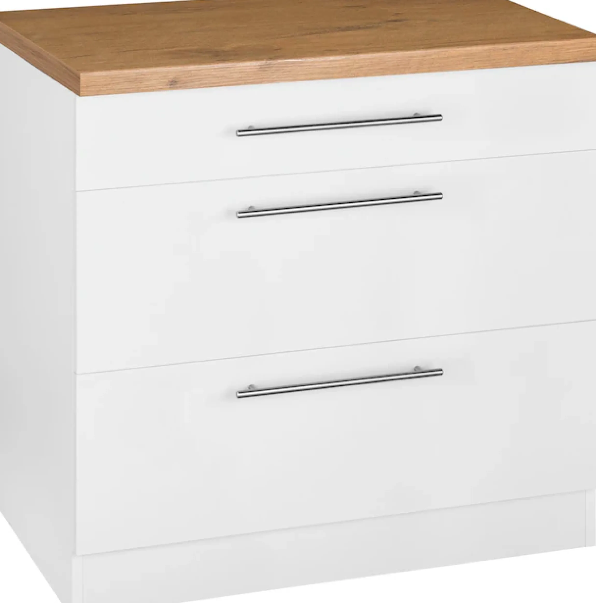 wiho Küchen Unterschrank »Unna« 90 cm breit, mit 2 großen Auszügen