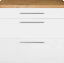 wiho Küchen Unterschrank »Unna« 90 cm breit, mit 2 großen Auszügen