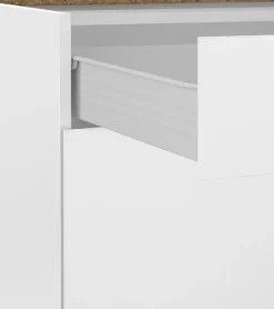 wiho Küchen Unterschrank »Unna« 90 cm breit, mit 2 großen Auszügen, ohne Arbeitsplatte