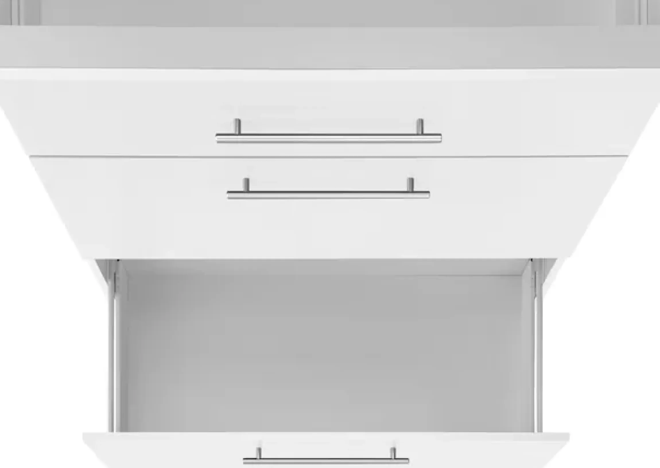 wiho Küchen Unterschrank »Unna« 90 cm breit, mit 2 großen Auszügen, ohne Arbeitsplatte