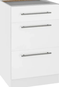 wiho Küchen Unterschrank »Unna« 50 cm breit, mit 2 großen Auszügen, ohne Arbeitsplatte